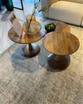 Salontafel Brix Vivian 60x60x38 cm | Mangohout | Naturel