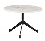 Bijzettafel Brix Yara Wit Marmer 55 cm