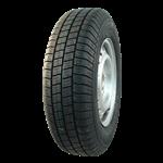 GT radial Luchtband + wiel 165 R13C Kargomax ST-6000 M+S + 4½Jx13H2 ET30 67/112/5 96/94 N staal grij