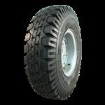 Novio Luchtband + wiel 6.00-9 V-54 10PR + 4.00E-9 ET0 67/112/5 95 M staal, grijs