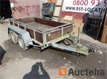RW RW5883 Dubbelassige aanhangwagen