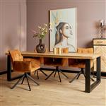 Eettafel Denver | 220 cm | Rechthoek | U-poot