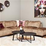 Salontafel Austin Black | 70 cm | Set van 2