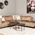 Salontafel Arlington Black | 70 cm | Set van 2