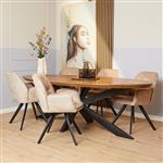 Eettafel Brandy | 210 cm | Ovaal