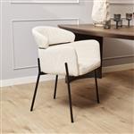 Eetkamerstoel Otis | White | Met armleuning