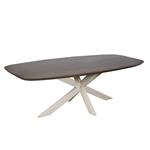 Eettafel Madison Walnut | 240 cm | Deens Ovaal | Poot Sand