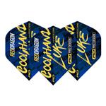 Red Dragon Luke Humphries Signature Blue Hardcore Flights