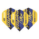 Red Dragon Luke Humphries Signature Yellow Hardcore Flights