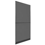 vidaXL Hordeur met scharnieren 100x215 cm antraciet