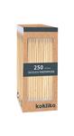 Bruine Cocktailprikkers Hout 250st