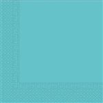 Turquoise Servetten 3 Laags 33cm 20st