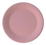 Roze Borden 20cm 8st