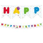 Happy Birthday Letterslinger Ballonnen
