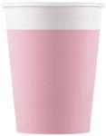 Roze Bekers 200ml 8st