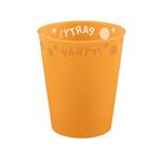 Party Beker Oranje 250ml