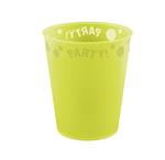 Party Beker Neon Geel 250ml