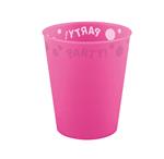 Party Beker Neon Roze 250ml