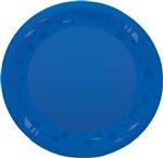 Party Bord Blauw 21cm