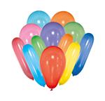 Gekleurde Ballonnen Verschillende Vormen Leeg 30st