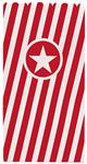 Rood Witte Popcorn Bakjes 6st