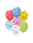 Happy Birthday Ballonnen Leeg 28cm 6st