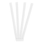 Witte Rietjes Papier Los Verpakt 19,7cm 50st