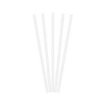 Witte Rietjes Papier 19,7cm 100st