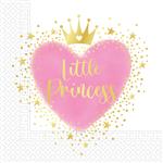 Hartjes Servetten Little Princess 33cm 20st