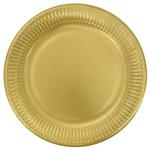 Gouden Borden Metalic 23cm 8st