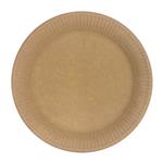 Bruine Borden Kraft Papier 23cm 10st