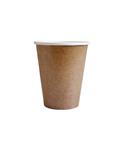 Bruine Beker Kraft Papier 200ml 8st