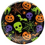 Halloween Borden 23cm 8st