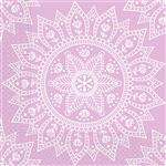 Roze Servetten Mandala 33cm 20st