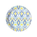Blauw Gele Borden 20cm 8st