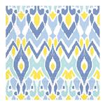 Blauw Gele Servetten 33cm 20st