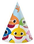 Baby Shark Feesthoedjes 6st