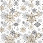 Kerst Servetten Sneeuwvlokken 33cm 20st