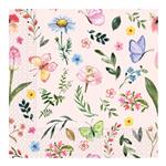 Bloemen Servetten Lichtroze 33cm 20st