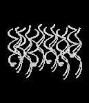 Swirl decorations - Silver