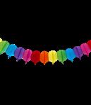 Paper garland - Balloons