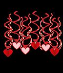 Swirl decorations - Love