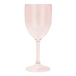 Reusable Semi Tranparent Glasses Reusable Semi Tranparent Wine Glasses In Rose Gold Color 2St