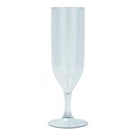 Reusable Semi Tranparent Glasses Reusable Semi Tranparent Champagne Glasses In Light Blue Color 2St