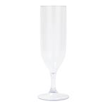 Reusable Semi Tranparent Glasses Reusable Semi Tranparent Champagne Glasses 2St