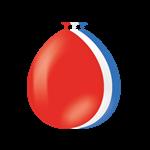 Balloons 50 pcs. - Red/white/blue