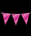 Party Flag Foil - Fuchsia