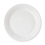White Paper Products White Paper Plates 20Cm Home & Industrial Compostable Certified 10St