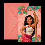 Moana Ii Sailing Spirit Fsc Invitations & Envelopes 6St