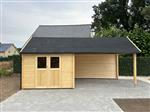 NIEUW goedkooptuinhuis met overkapping 3601EXT
